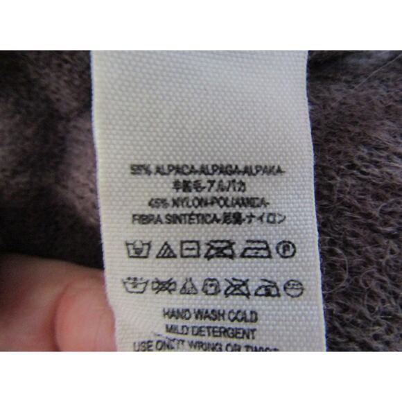 Free People Alpaca Sweater Women's sz XS/S Boho Coastal Whimsical Cottagecore - Picture 4 of 4